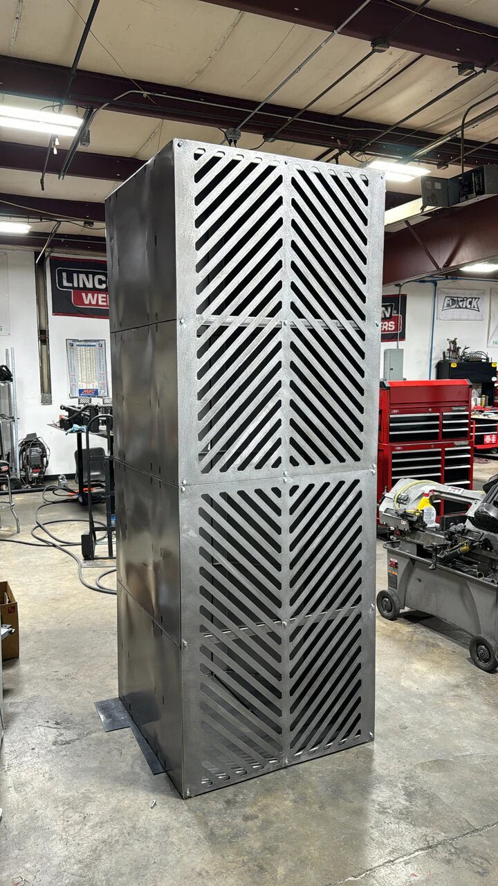 Custom Fabricated Smoke Pit Hood Vent