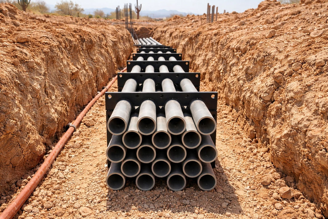 Plastics for Duct Bank Spacers (Data Centers)